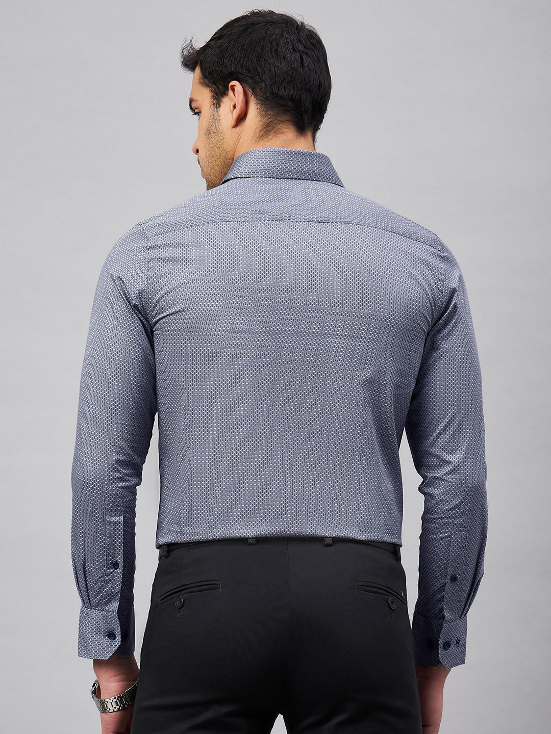 Regular Fit Formal Shirts For Men Perfectly Handfinished Collar & Cuffs