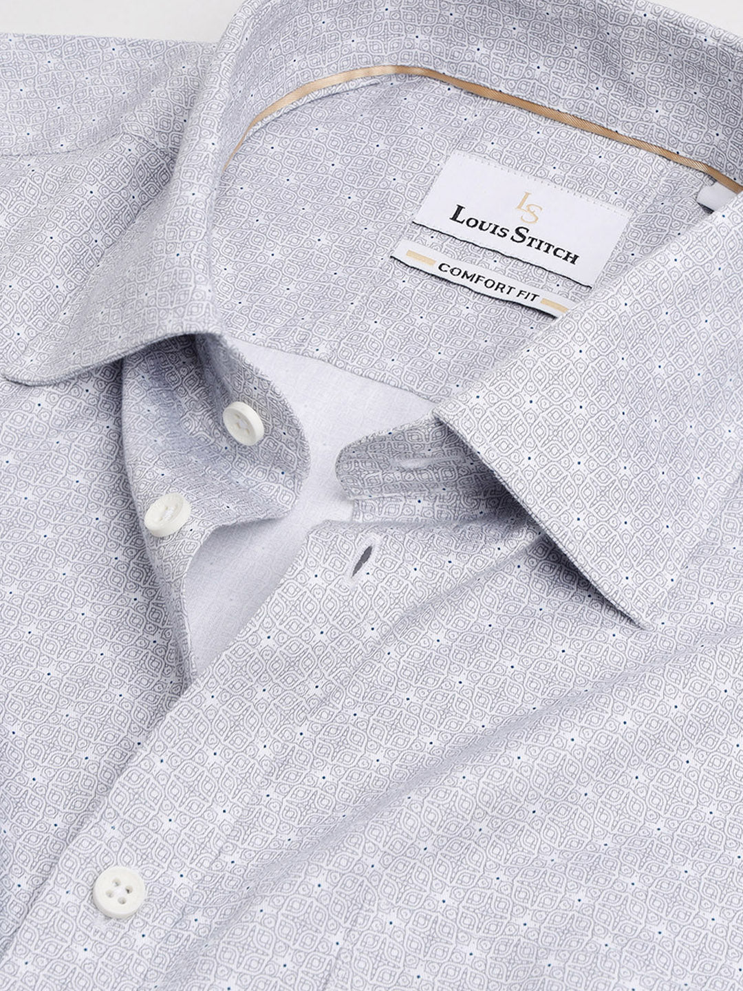 Regular Fit Formal Shirts For Men Perfectly Handfinished Collar & Cuffs
