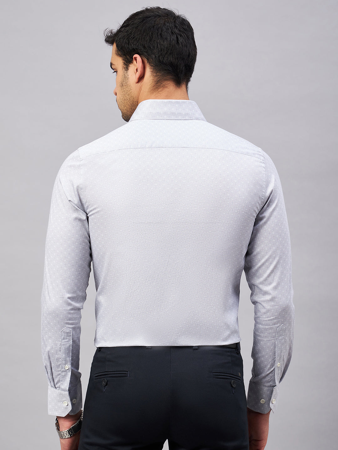 Regular Fit Formal Shirts For Men Perfectly Handfinished Collar & Cuffs