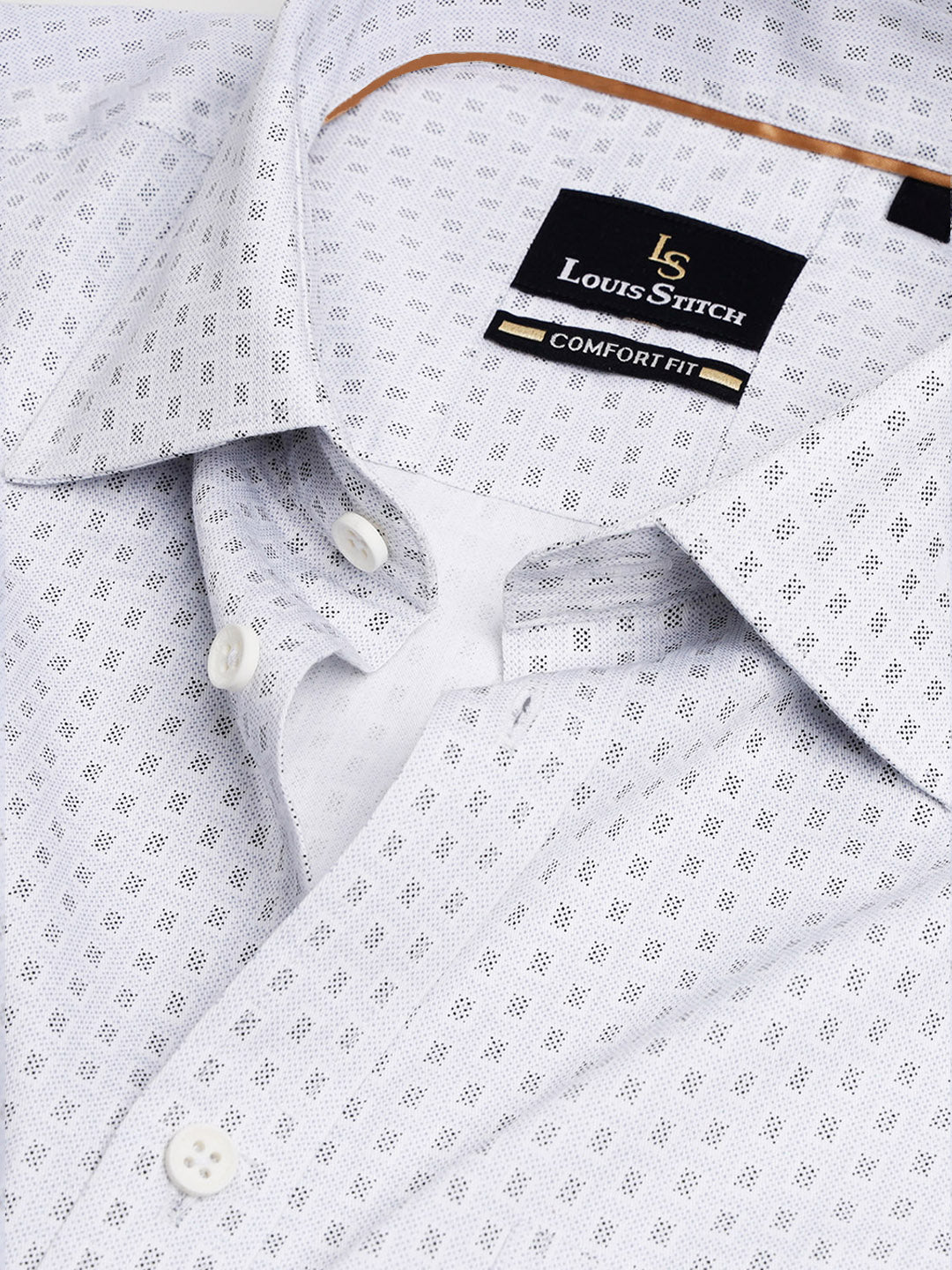 Regular Fit Formal Shirts For Men Perfectly Handfinished Collar & Cuffs