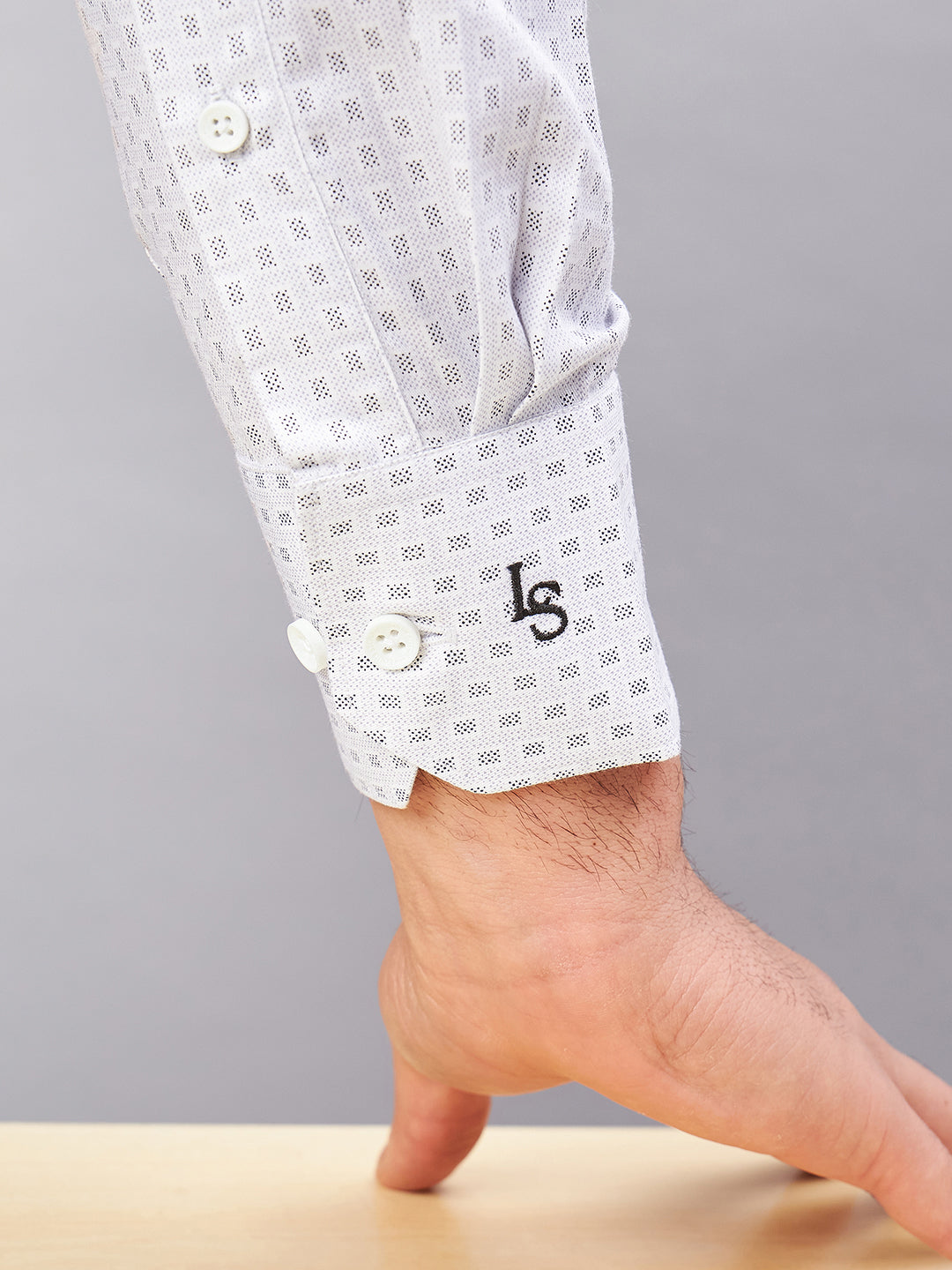 Regular Fit Formal Shirts For Men Perfectly Handfinished Collar & Cuffs