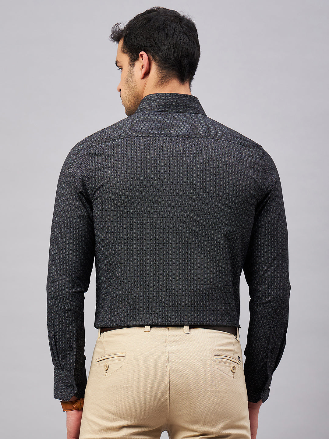 Regular Fit Formal Shirts For Men Perfectly Handfinished Collar & Cuffs