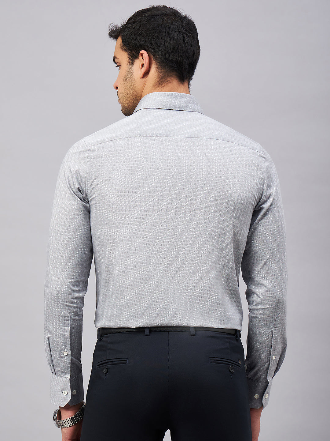 Regular Fit Formal Shirts For Men Perfectly Handfinished Collar & Cuffs