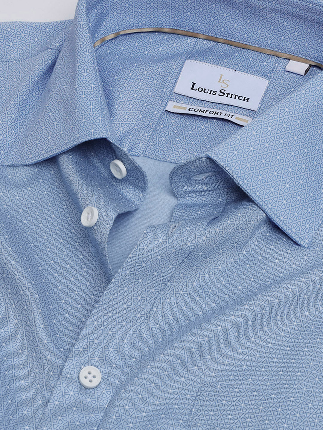 Regular Fit Formal Shirts For Men Perfectly Handfinished Collar & Cuffs