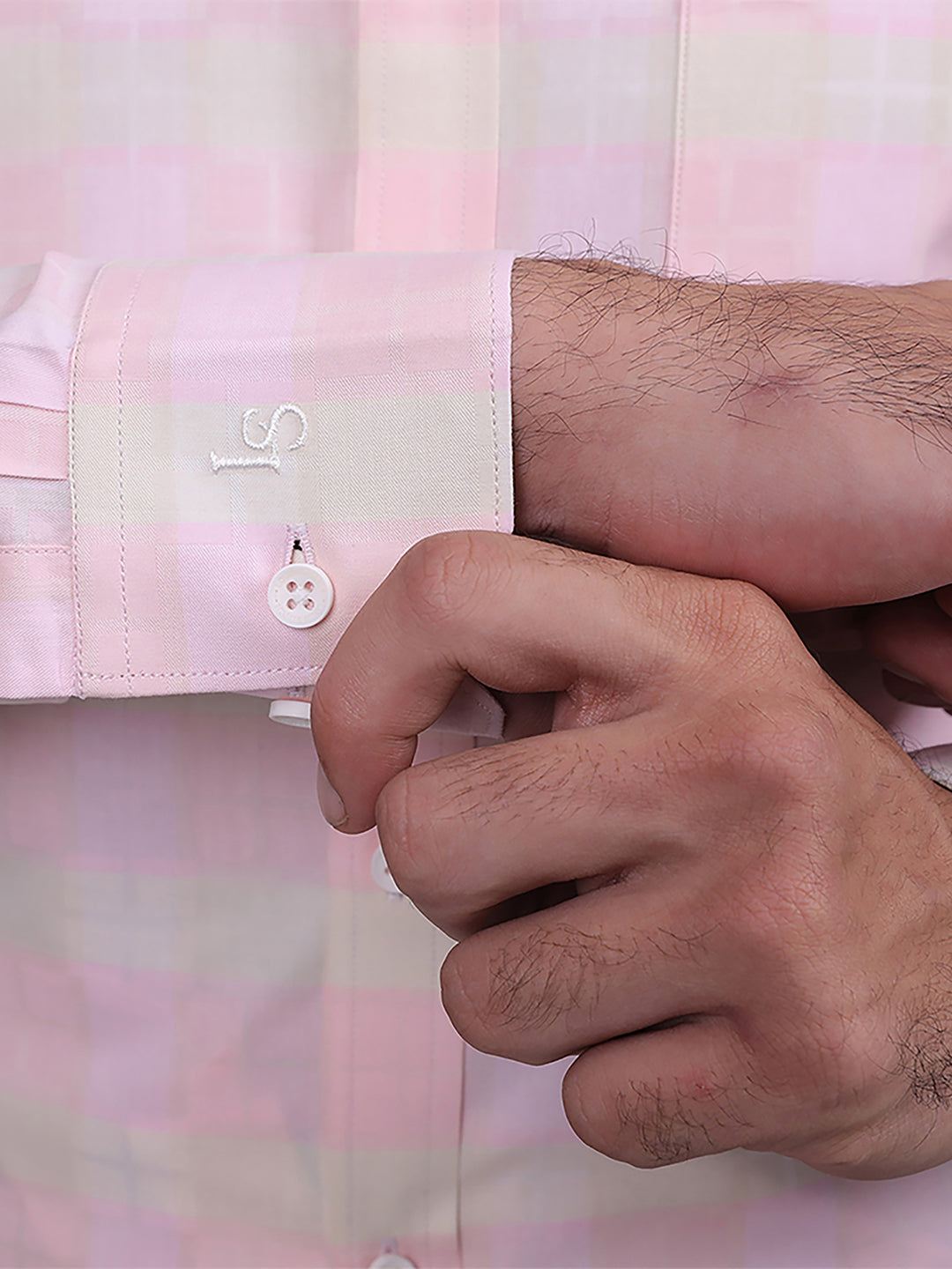 Regular Fit Formal Shirts For Men Perfectly Handfinished Collar & Cuffs