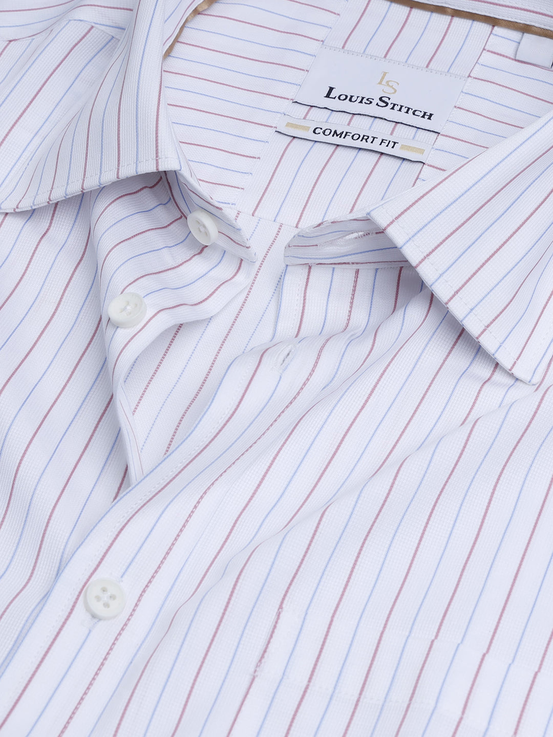 Regular Fit Formal Shirts For Men Perfectly Handfinished Collar & Cuffs