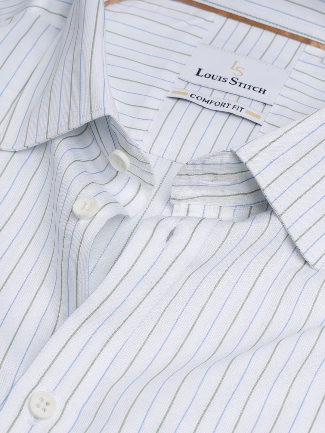 Regular Fit Formal Shirts For Men Perfectly Handfinished Collar & Cuffs