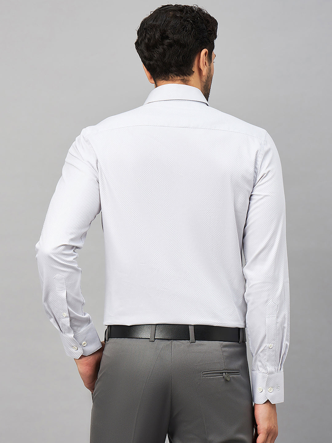 Regular Fit Formal Shirts For Men Perfectly Handfinished Collar & Cuffs