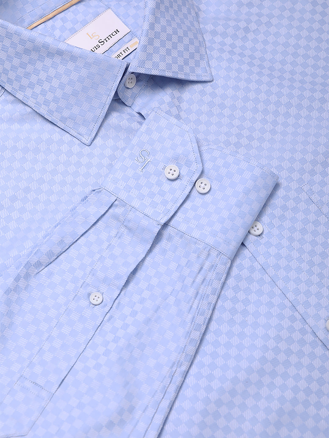 Regular Fit Formal Shirts For Men Perfectly Handfinished Collar & Cuffs