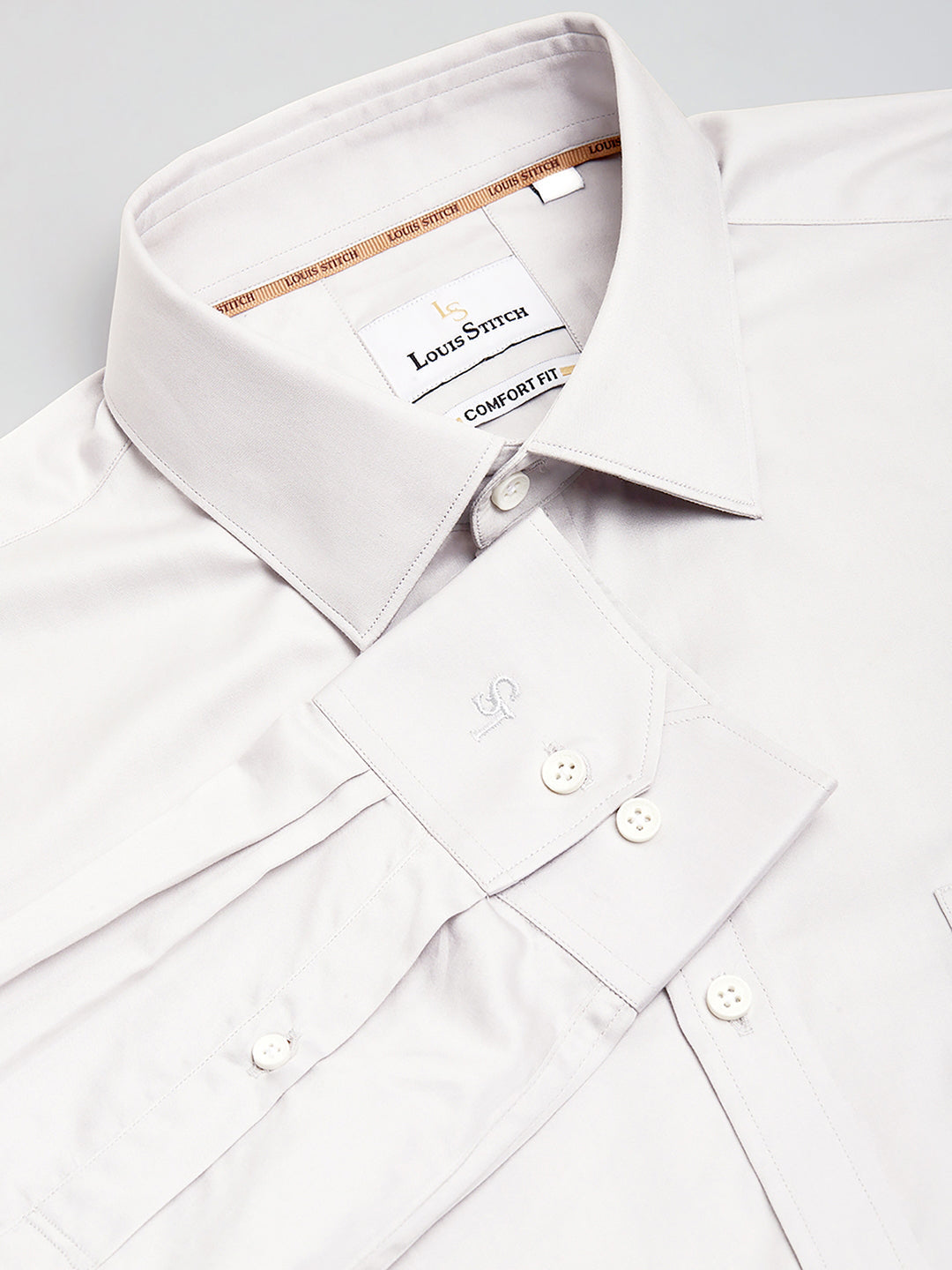 Regular Fit Formal Shirts For Men Perfectly Handfinished Collar & Cuffs