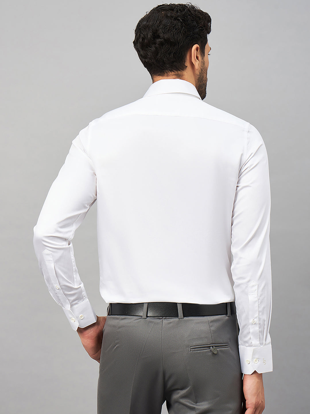 Regular Fit Formal Shirts For Men Perfectly Handfinished Collar & Cuffs