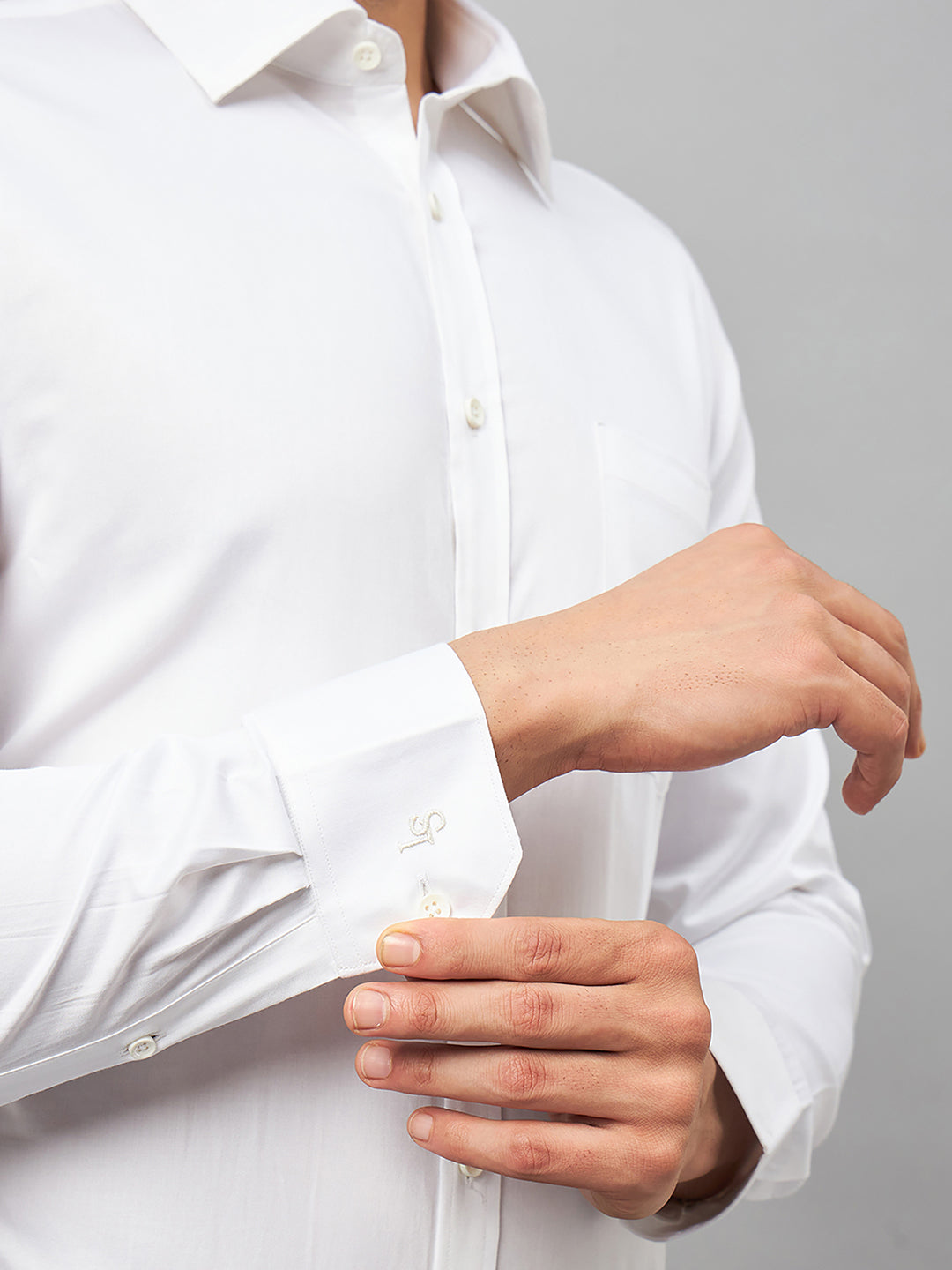 Regular Fit Formal Shirts For Men Perfectly Handfinished Collar & Cuffs