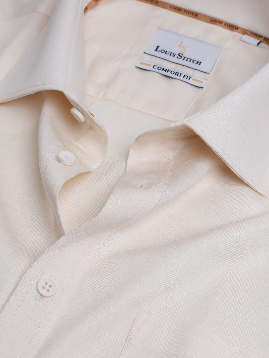 Regular Fit Formal Shirts For Men Perfectly Handfinished Collar & Cuffs
