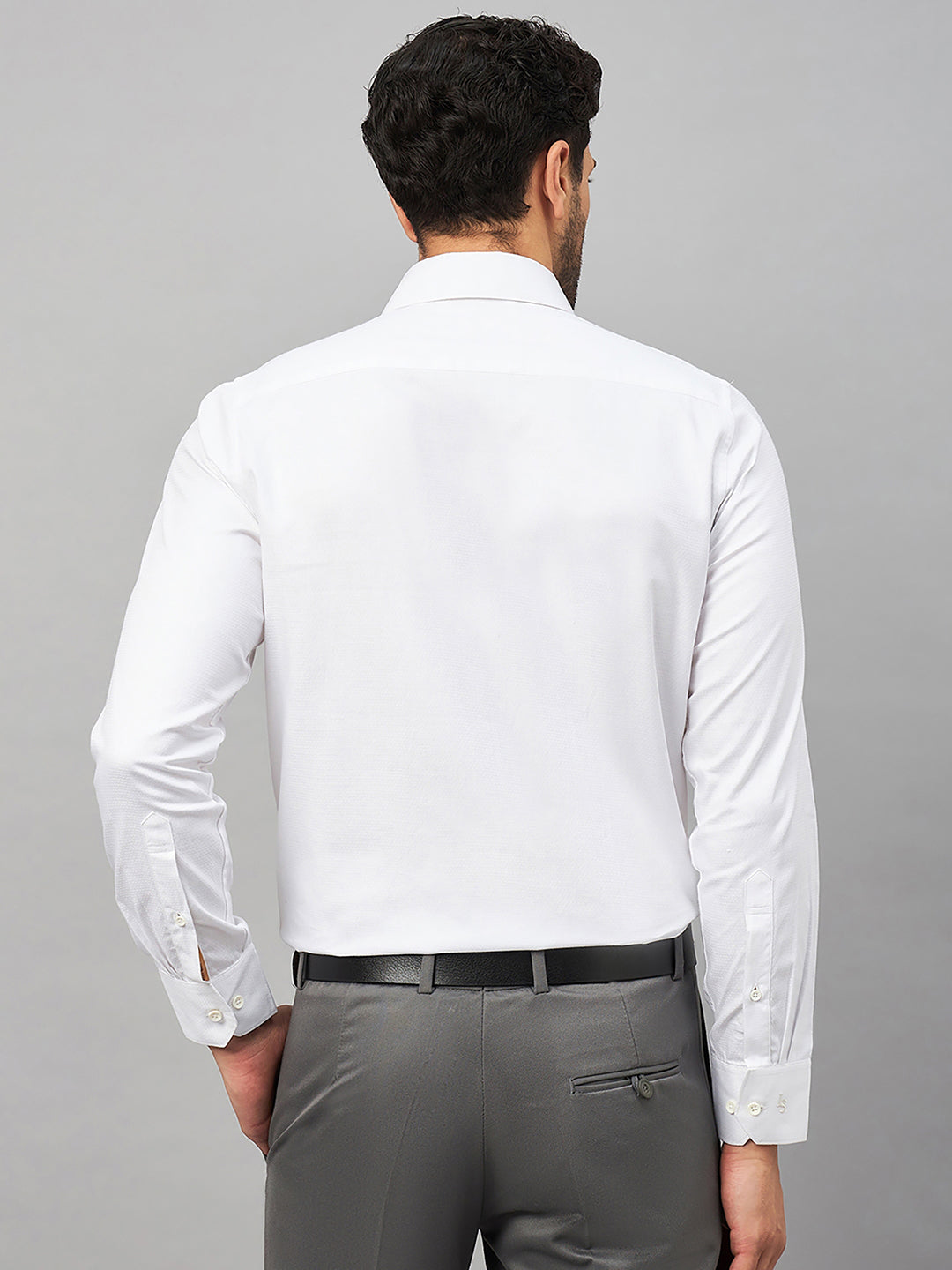 Regular Fit Formal Shirts For Men Perfectly Handfinished Collar & Cuffs