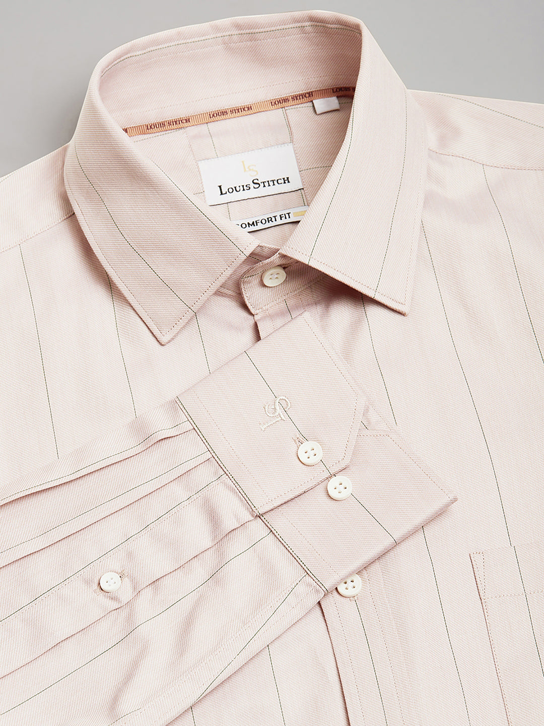 Regular Fit Formal Shirts For Men Perfectly Handfinished Collar & Cuffs