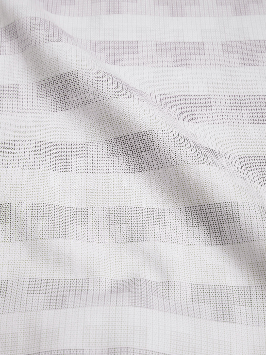 Regular Fit Formal Abstract Green Shirt For Men