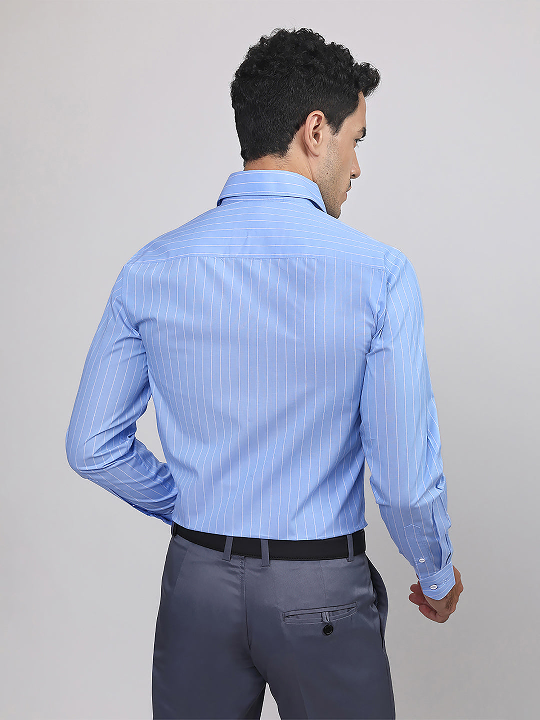 Regular Fit Formal Shirts For Men Perfectly Handfinished Collar & Cuffs