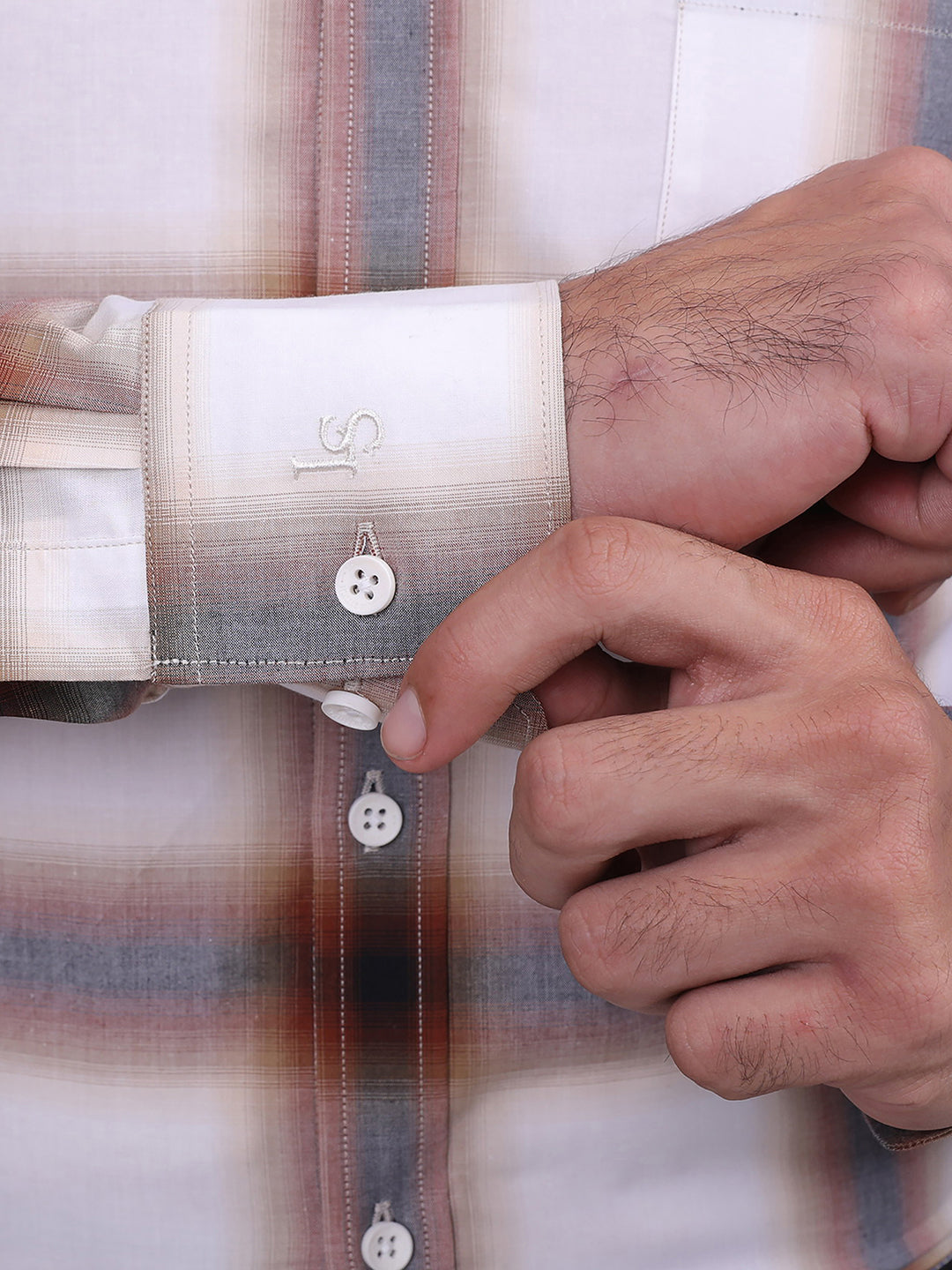Regular Fit Formal Shirts For Men Perfectly Handfinished Collar & Cuffs