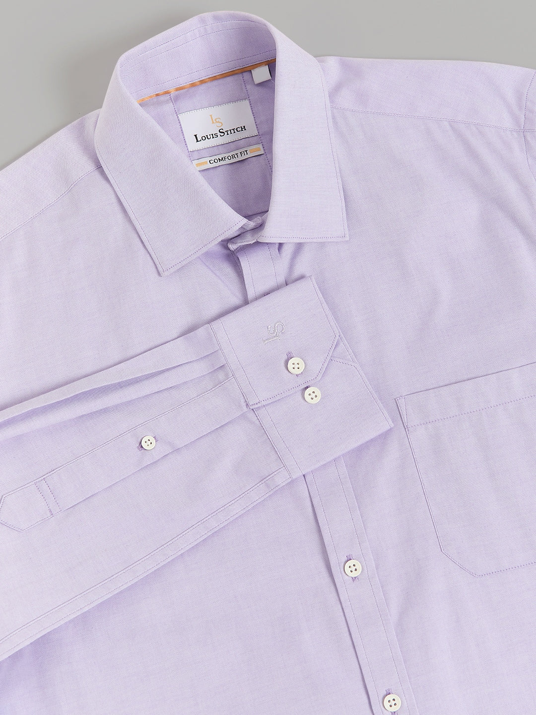 Regular Fit Formal Shirts For Men Perfectly Handfinished Collar & Cuffs