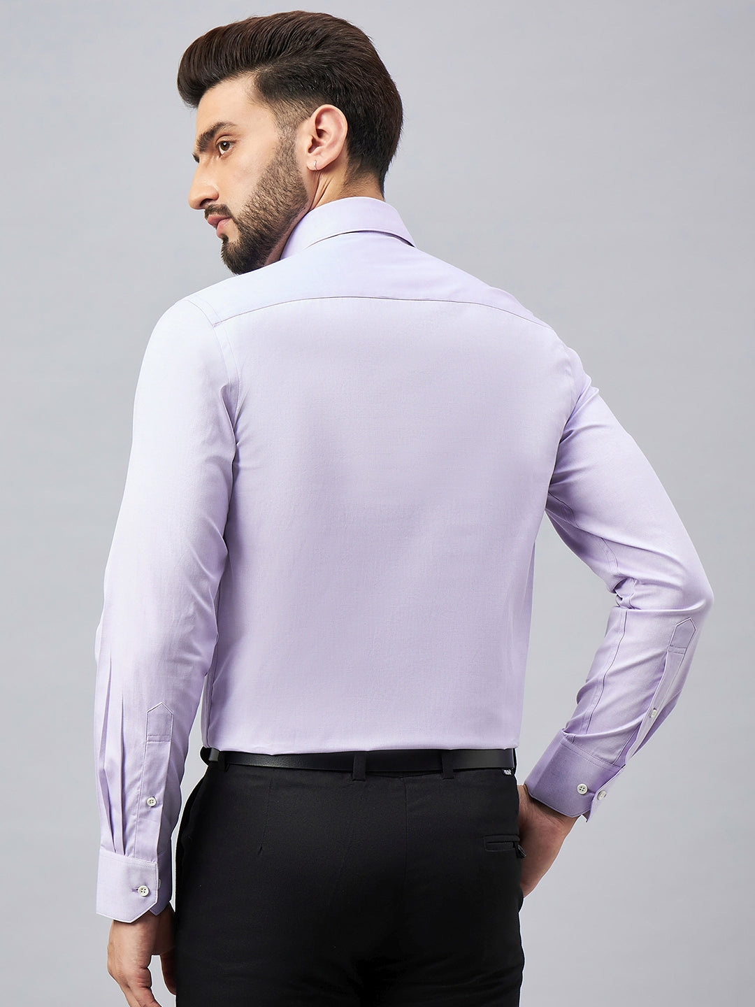Regular Fit Formal Shirts For Men Perfectly Handfinished Collar & Cuffs