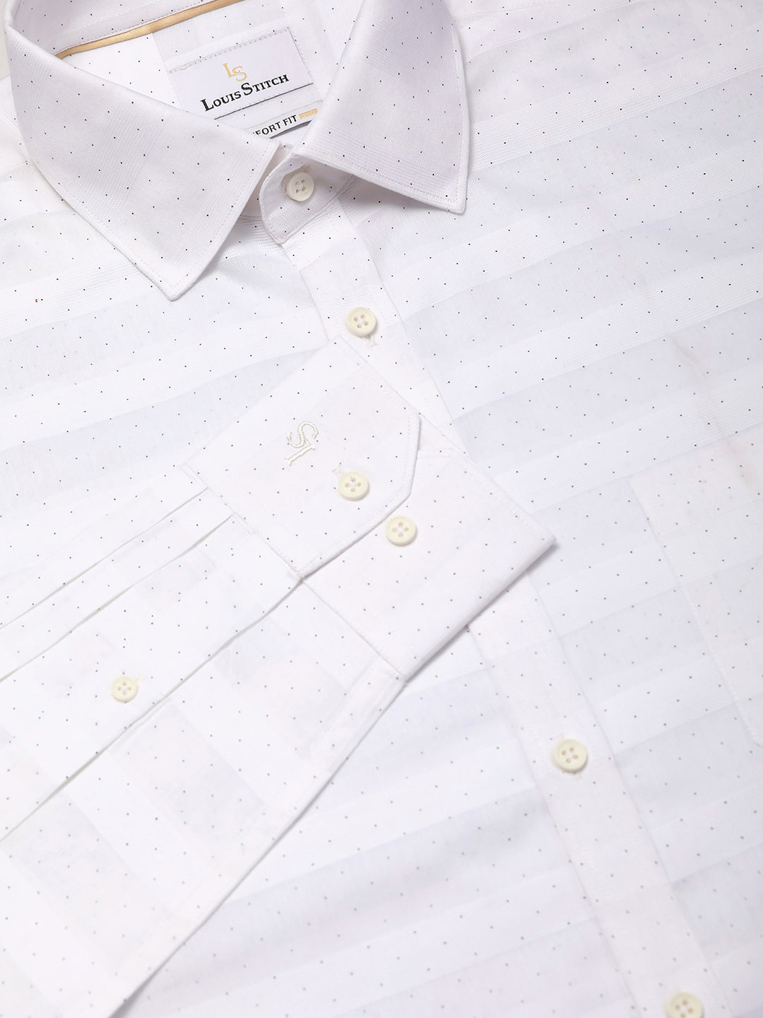Regular Fit Formal Shirts For Men Perfectly Handfinished Collar & Cuffs