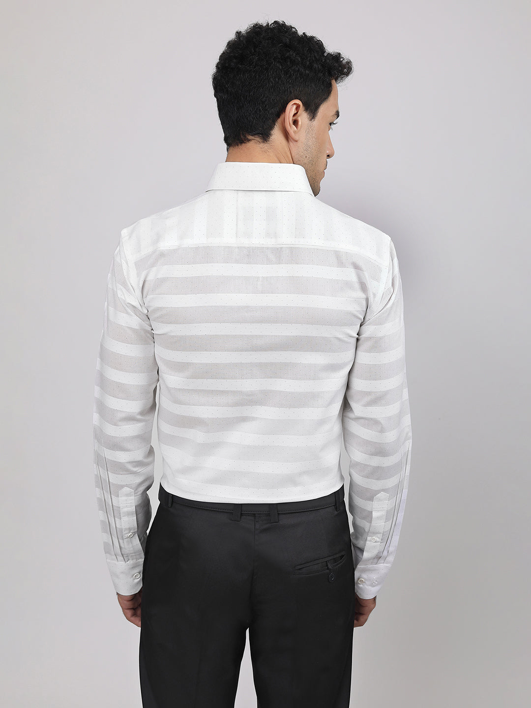 Regular Fit Formal Shirts For Men Perfectly Handfinished Collar & Cuffs