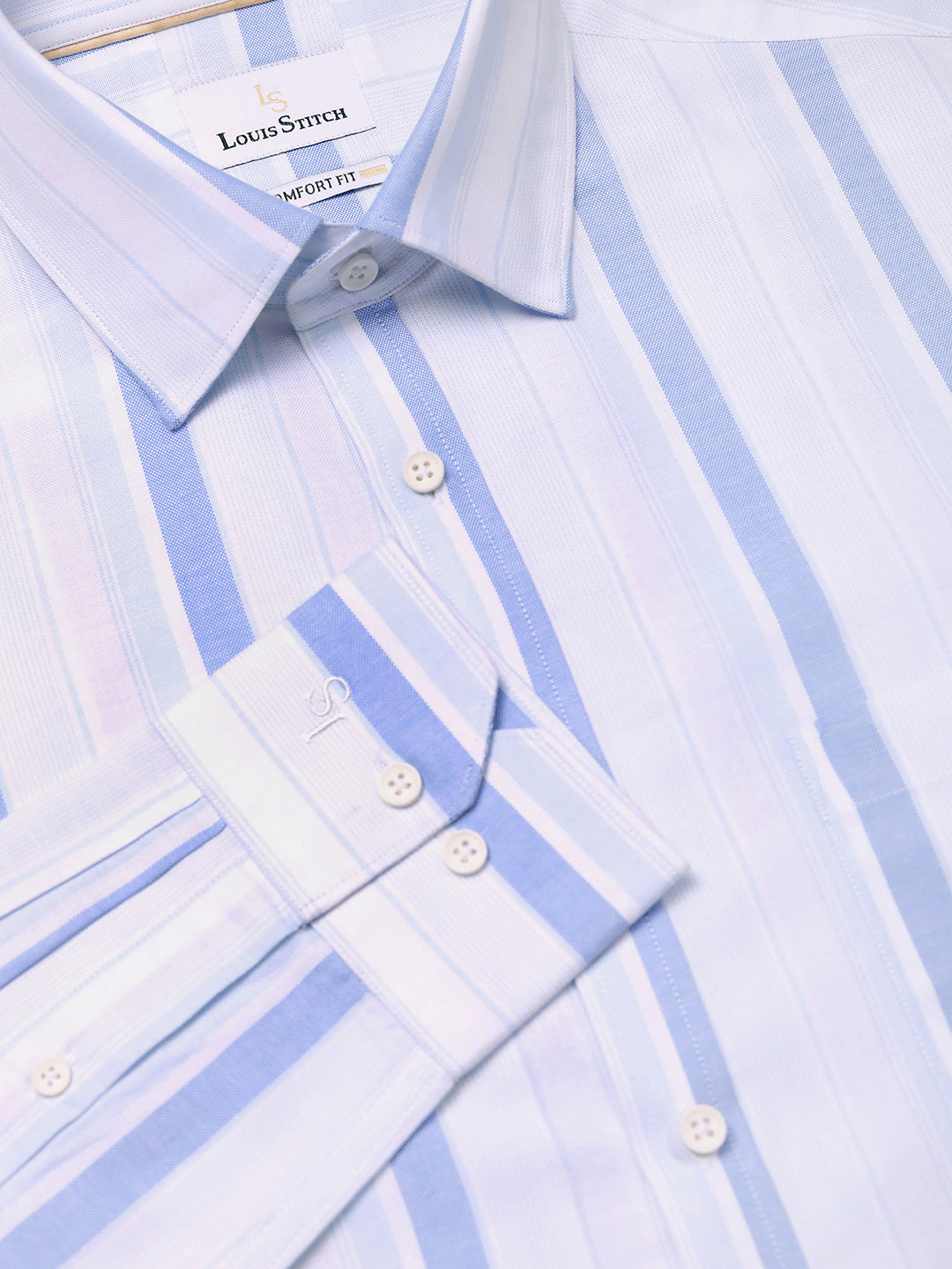 Regular Fit Formal Shirts For Men Perfectly Handfinished Collar & Cuffs