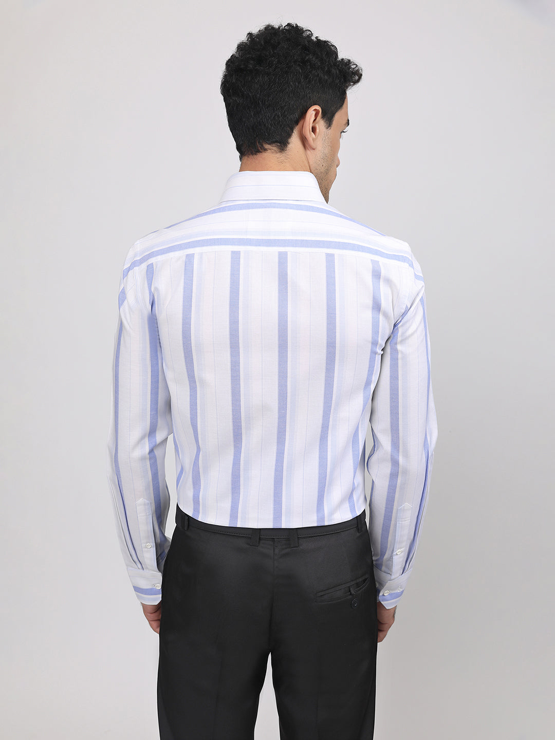 Regular Fit Formal Shirts For Men Perfectly Handfinished Collar & Cuffs