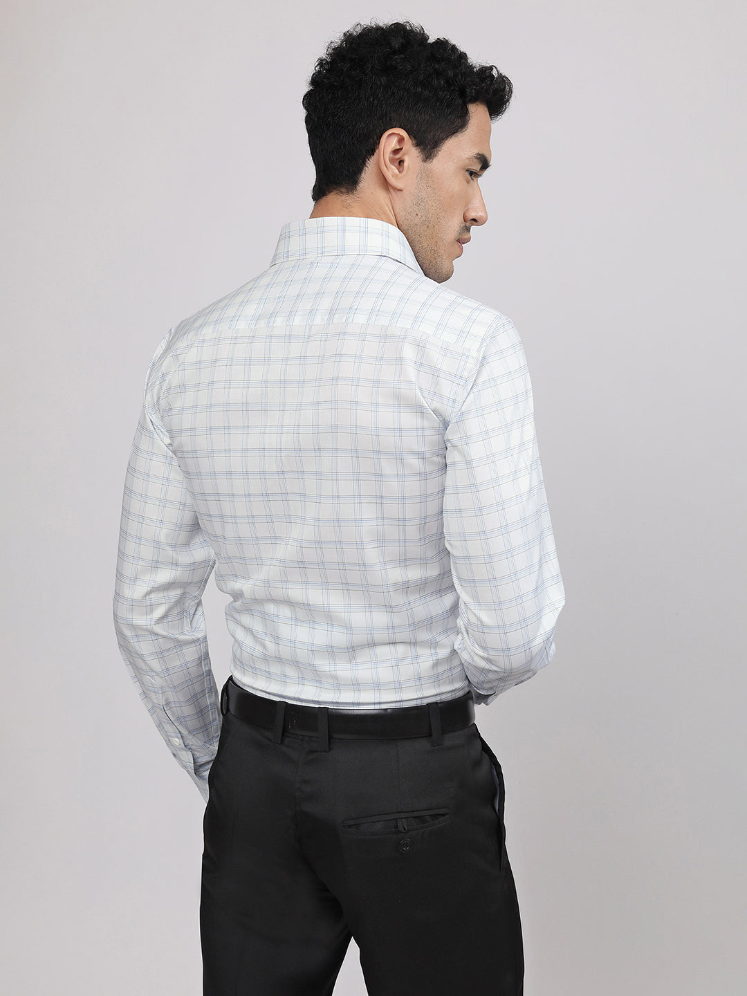 Regular Fit Formal Shirts For Men Perfectly Handfinished Collar & Cuffs