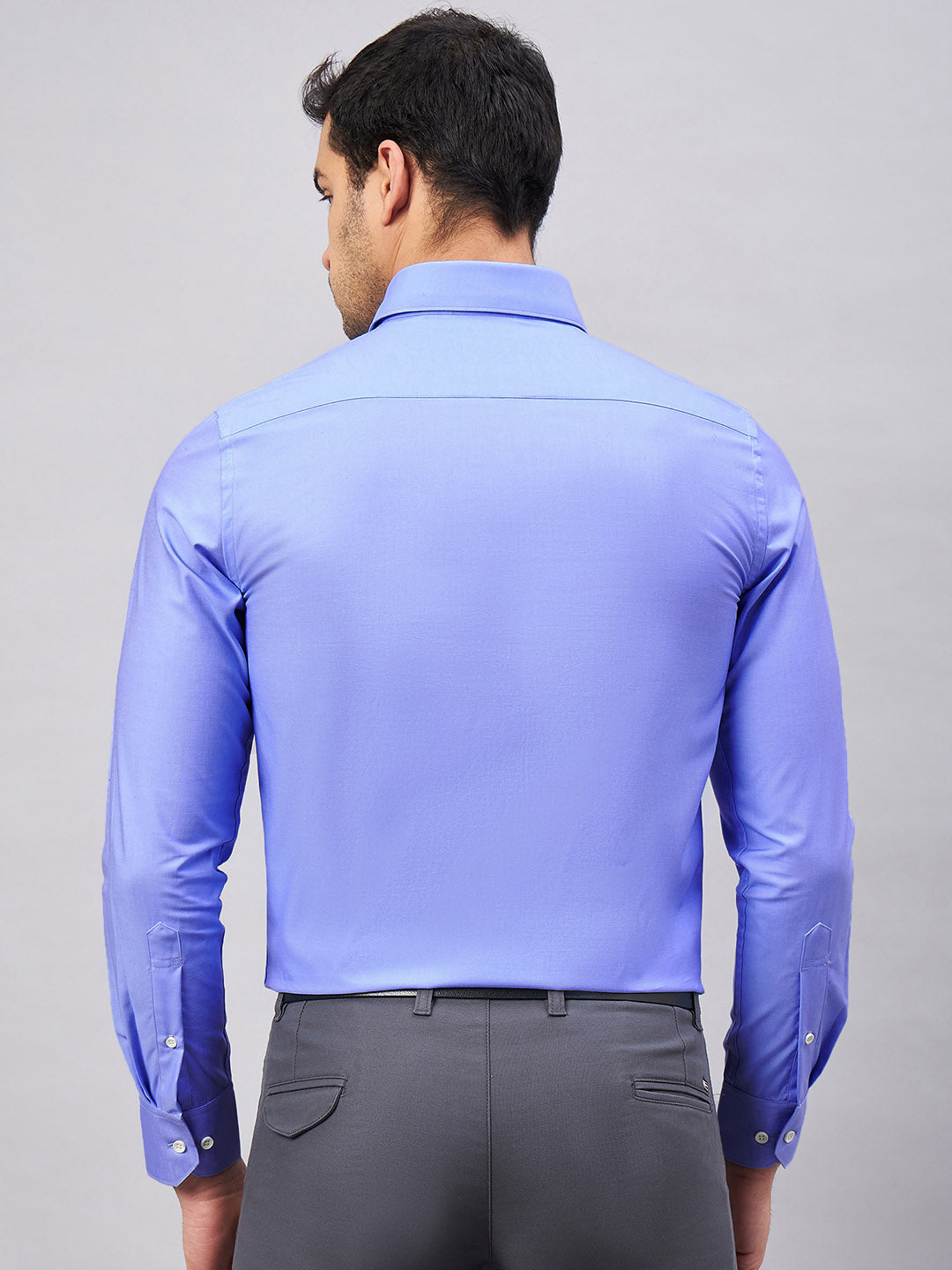 Regular Fit Formal Shirts For Men Perfectly Handfinished Collar & Cuffs