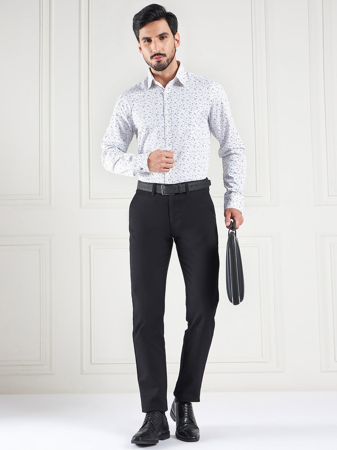 Regular Fit Floral Multi-Color Shirt For Men