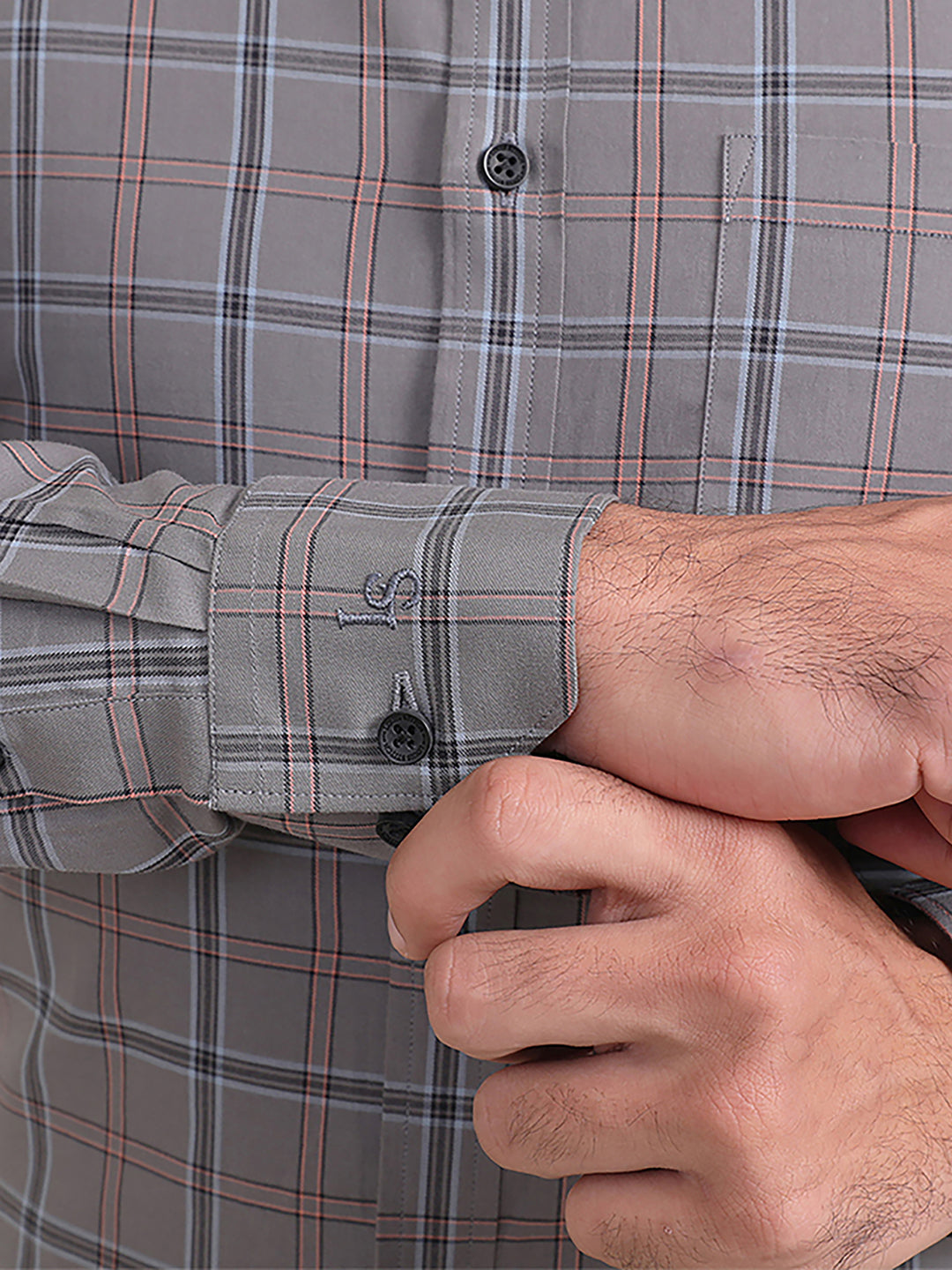 Regular Fit Formal Shirts For Men Perfectly Handfinished Collar & Cuffs