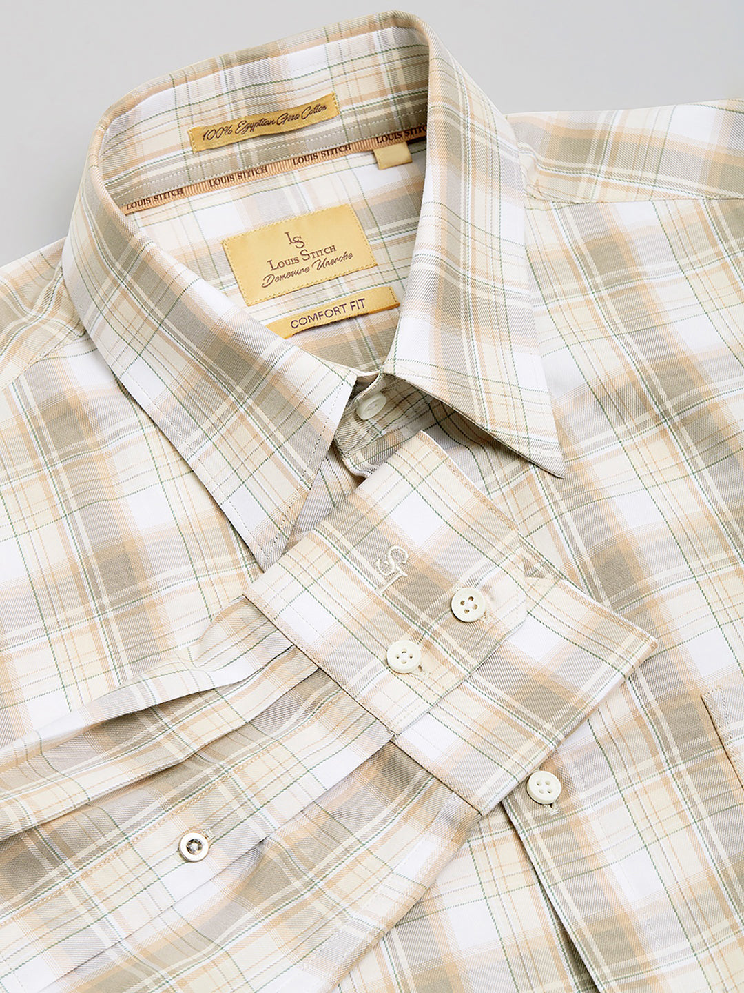 Regular Fit Formal Shirts For Men Perfectly Handfinished Collar & Cuffs