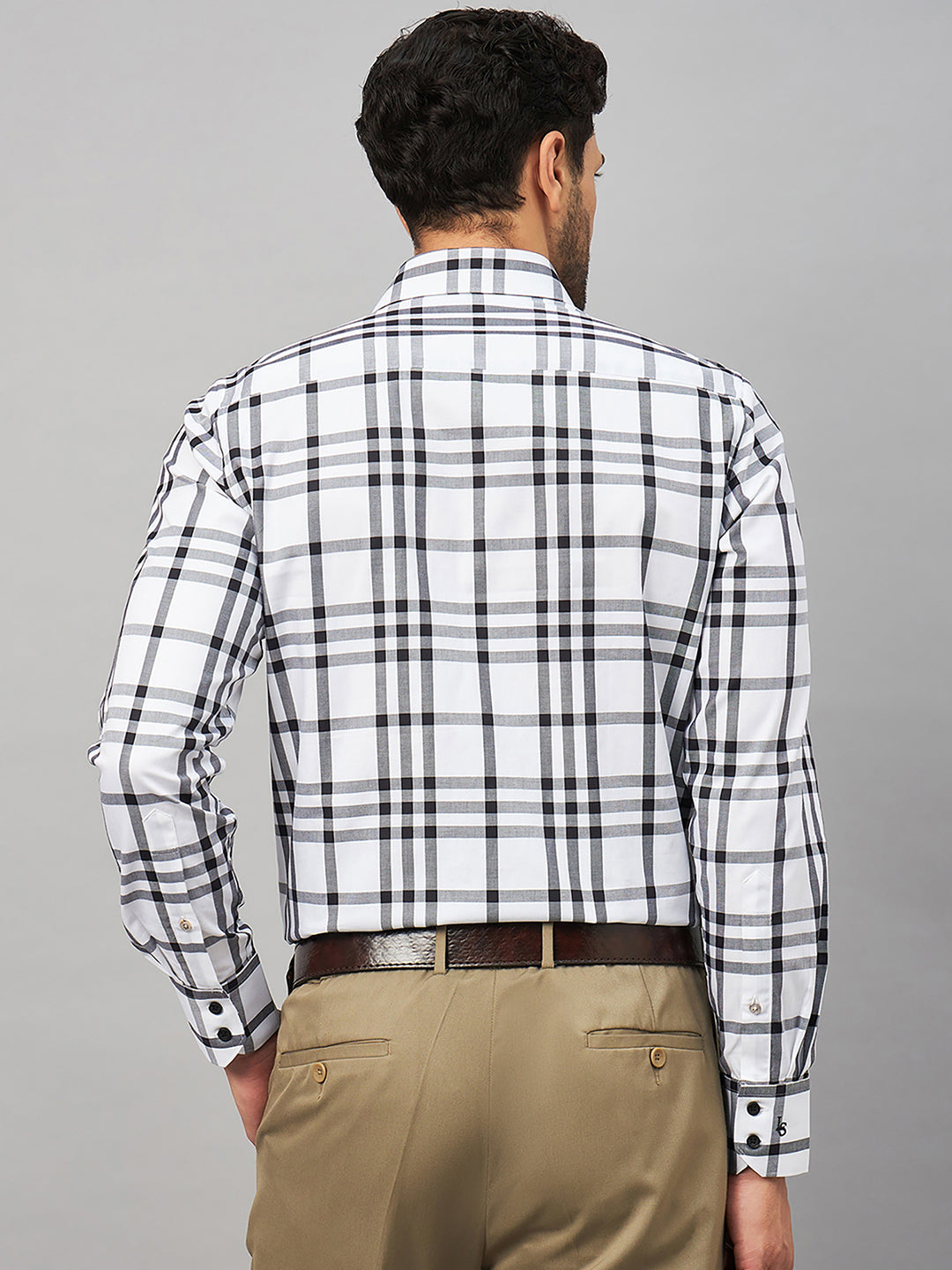 Regular Fit Formal Shirts For Men Perfectly Handfinished Collar & Cuffs