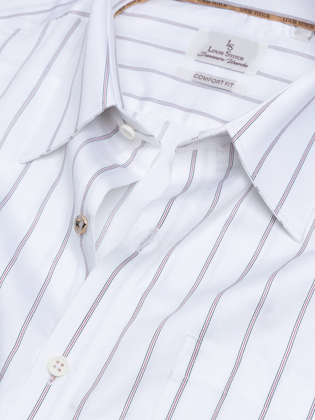 Regular Fit Formal Shirts For Men Perfectly Handfinished Collar & Cuffs