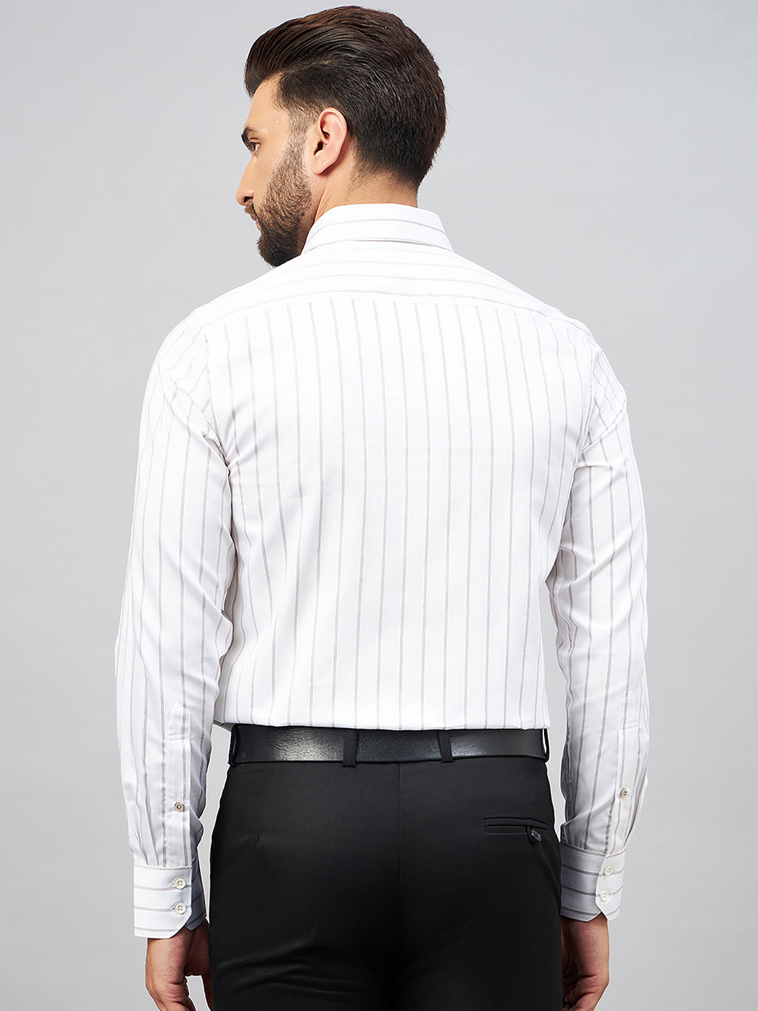 Regular Fit Formal Shirts For Men Perfectly Handfinished Collar & Cuffs