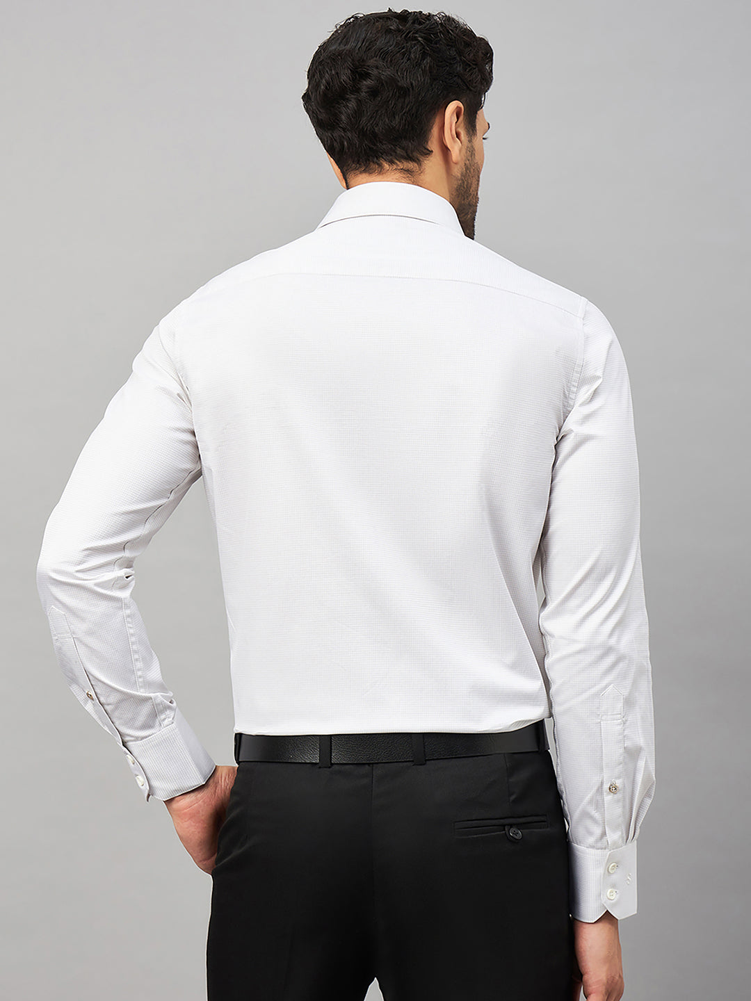 Regular Fit Formal Shirts For Men Perfectly Handfinished Collar & Cuffs