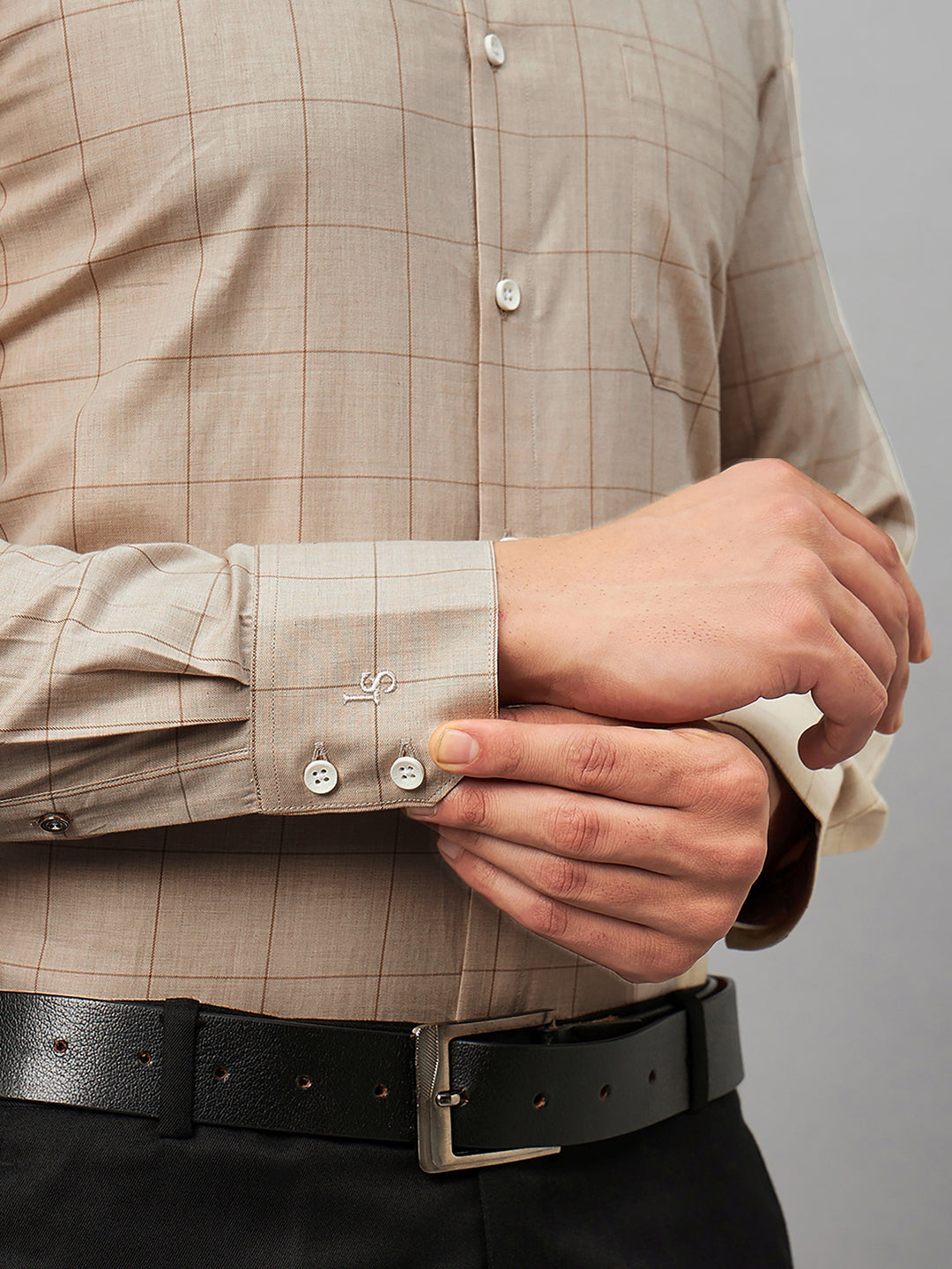 Regular Fit Formal Shirts For Men Perfectly Handfinished Collar & Cuffs