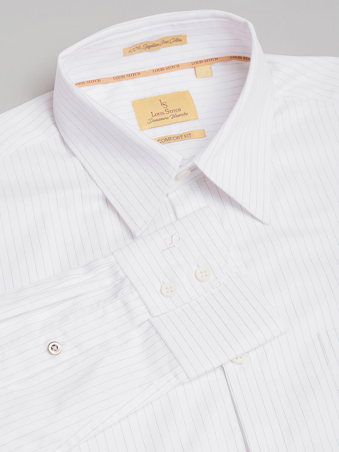 Regular Fit Formal Shirts For Men Perfectly Handfinished Collar & Cuffs