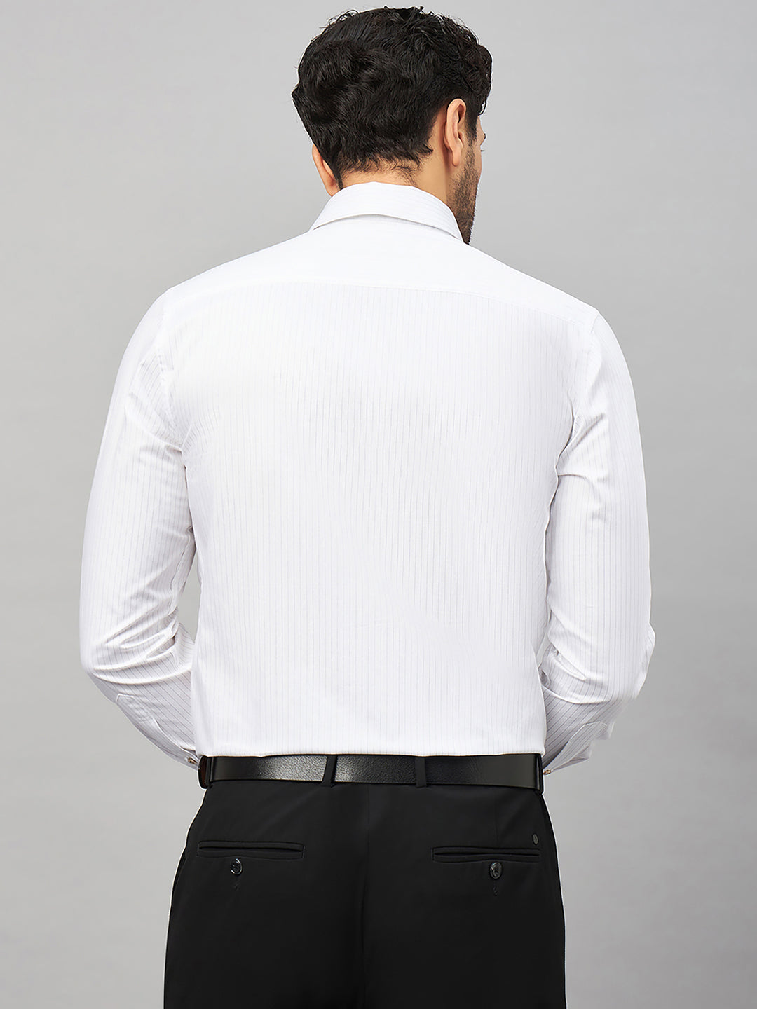 Regular Fit Formal Shirts For Men Perfectly Handfinished Collar & Cuffs