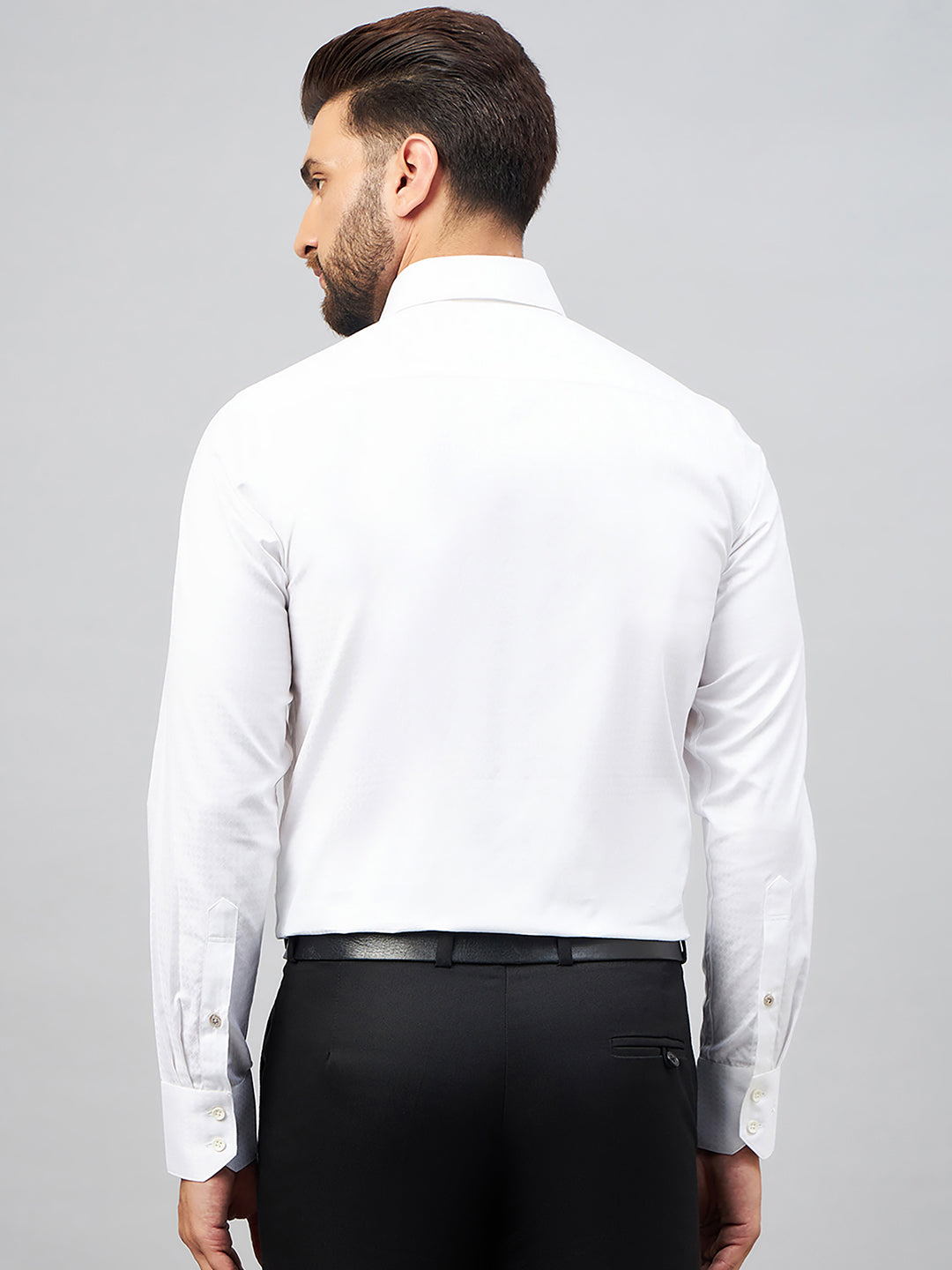 Regular Fit Formal Shirts For Men Perfectly Handfinished Collar & Cuffs