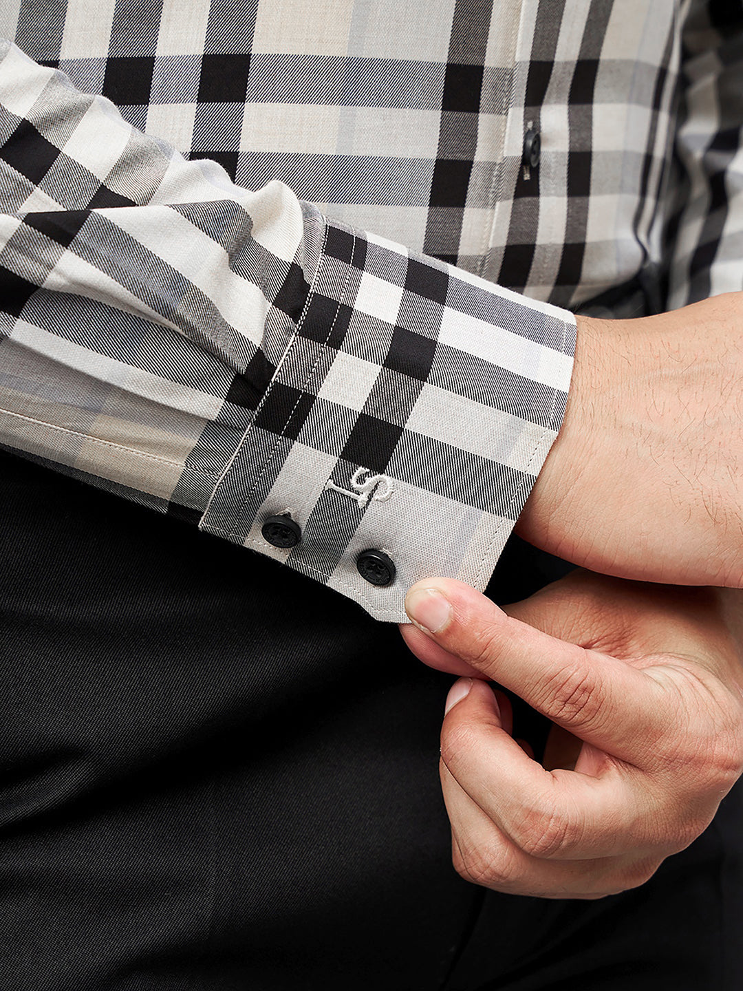 Regular Fit Formal Shirts For Men Perfectly Handfinished Collar & Cuffs