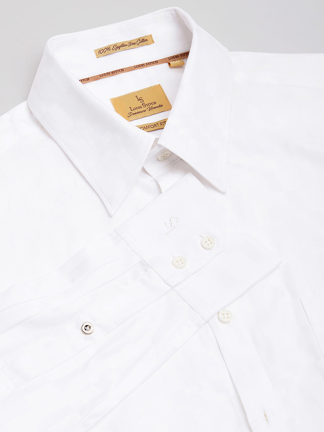 Regular Fit Formal Shirts For Men Perfectly Handfinished Collar & Cuffs