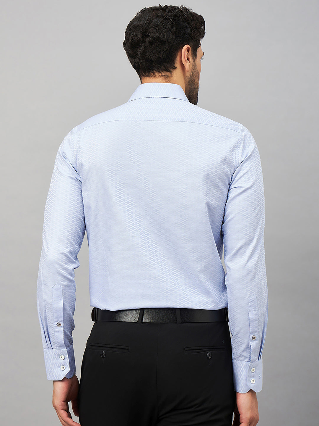 Regular Fit Formal Shirts For Men Perfectly Handfinished Collar & Cuffs