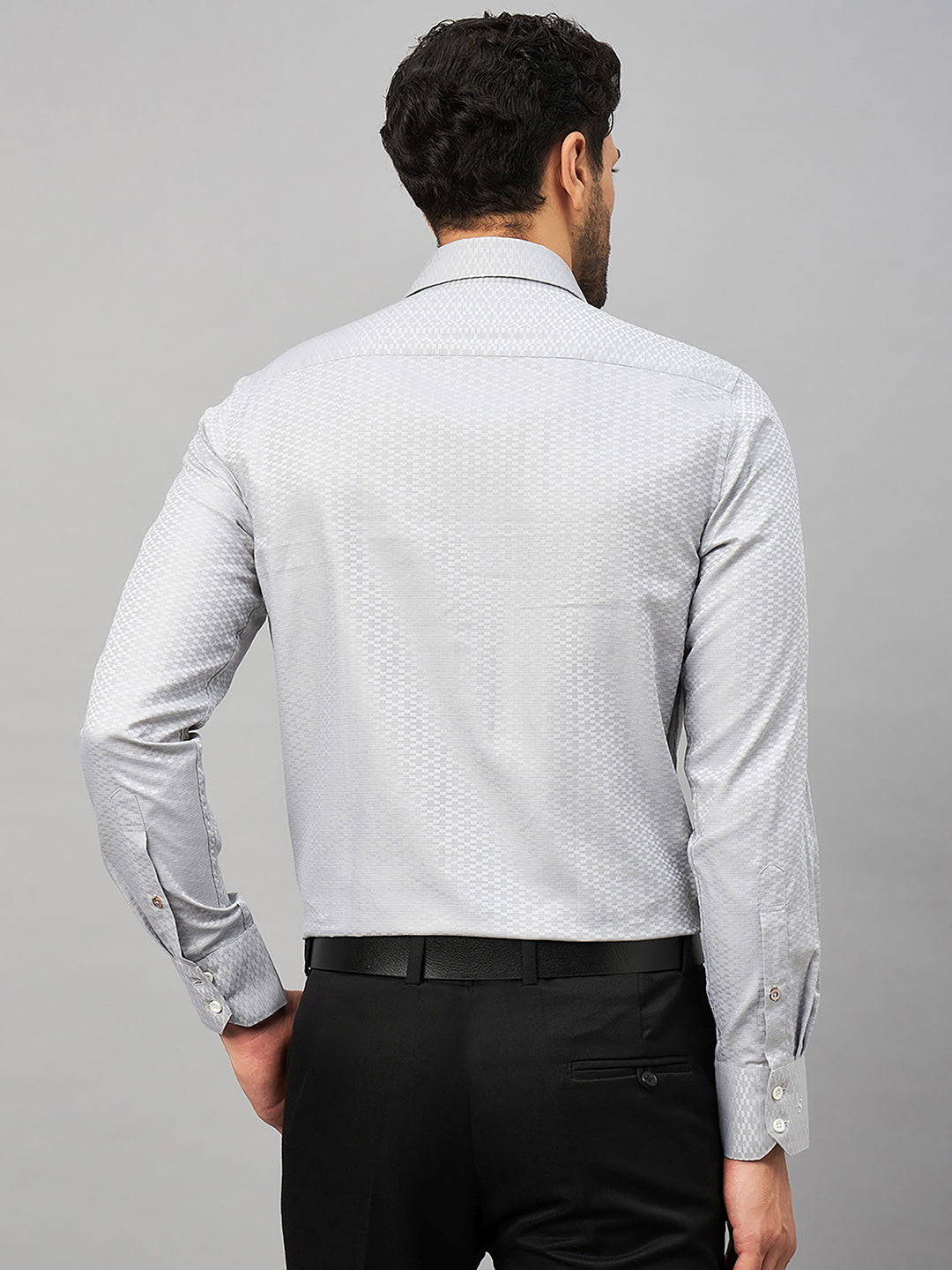 Regular Fit Formal Shirts For Men Perfectly Handfinished Collar & Cuffs