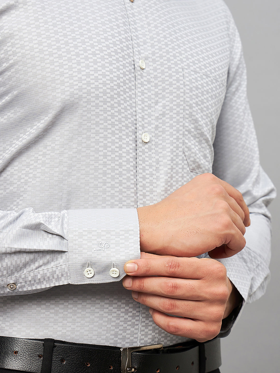 Regular Fit Formal Shirts For Men Perfectly Handfinished Collar & Cuffs