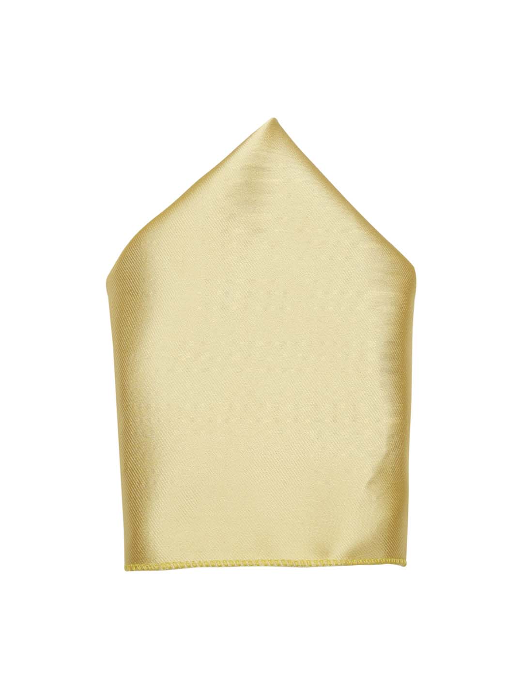 Yellow Luxury Italian Silk Necktie Set With Pocket Square Cufflinks Brooch Gold Tie pin