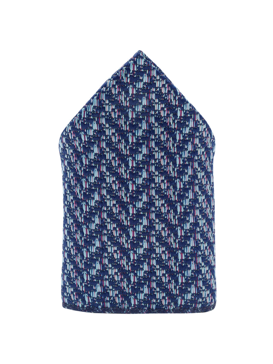 Pigeon Blue Luxury Italian Silk Necktie Set With Pocket Square Cufflinks Brooch Chrome Tie pin