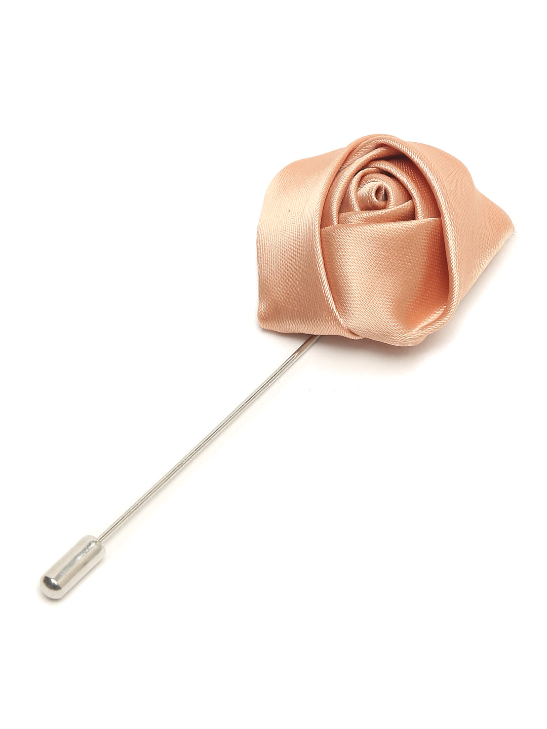 Cream Dotted Luxury Italian Silk Necktie Set With Pocket Square Cufflinks Brooch Chrome Tie pin