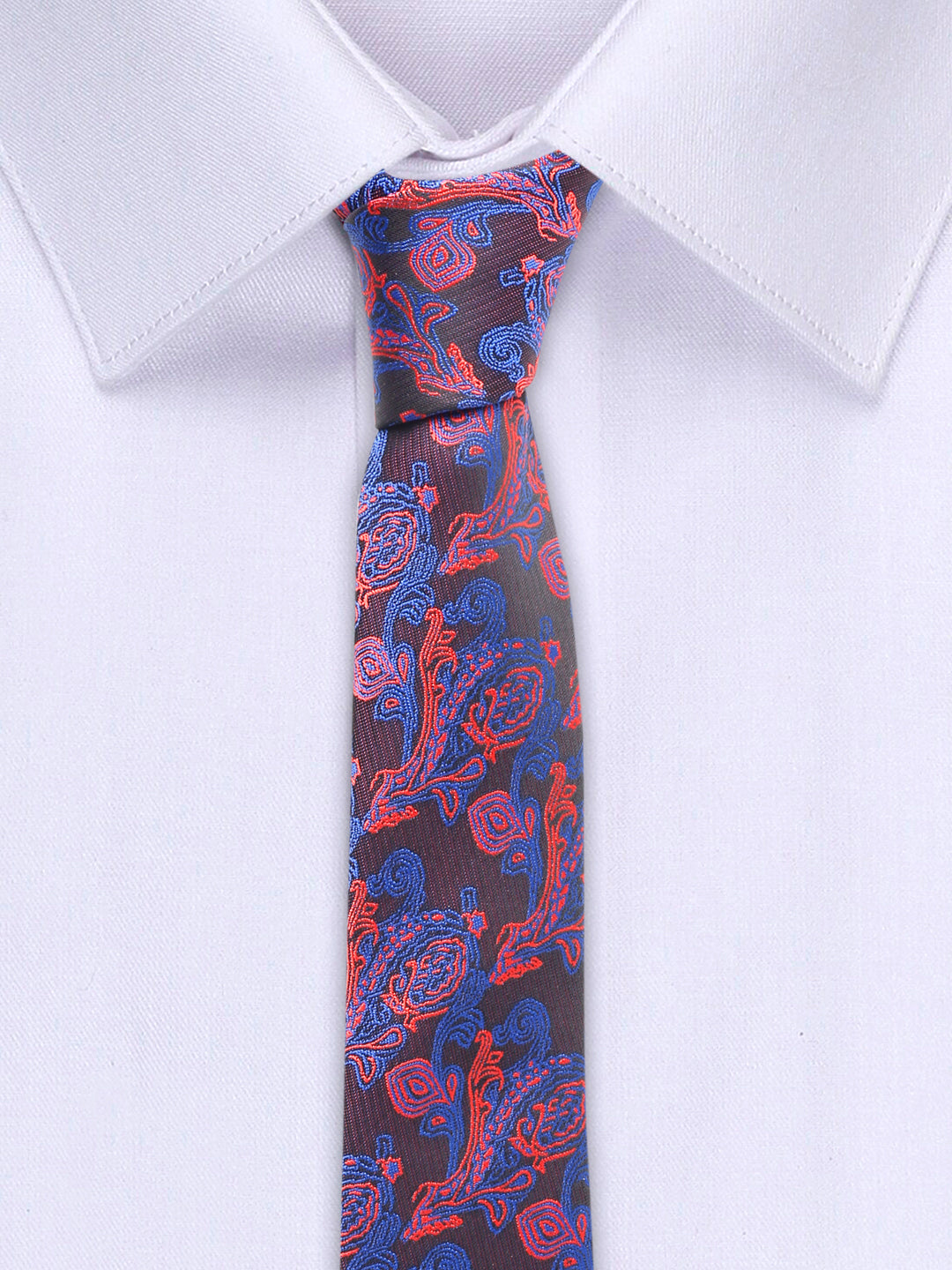 Lilac Purple Luxury Italian Silk Necktie Set With Pocket Square Chrome Tie pin